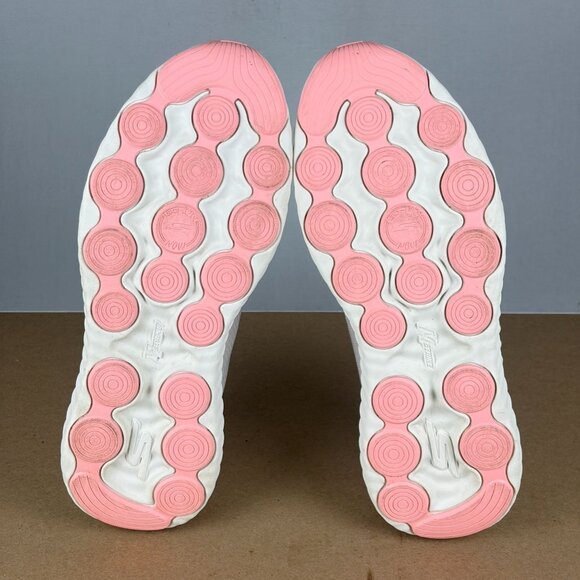 Skechers Go Run Now Calumet No Tie Running Shoes Womens 11 Natural Low Top - Picture 7 of 10